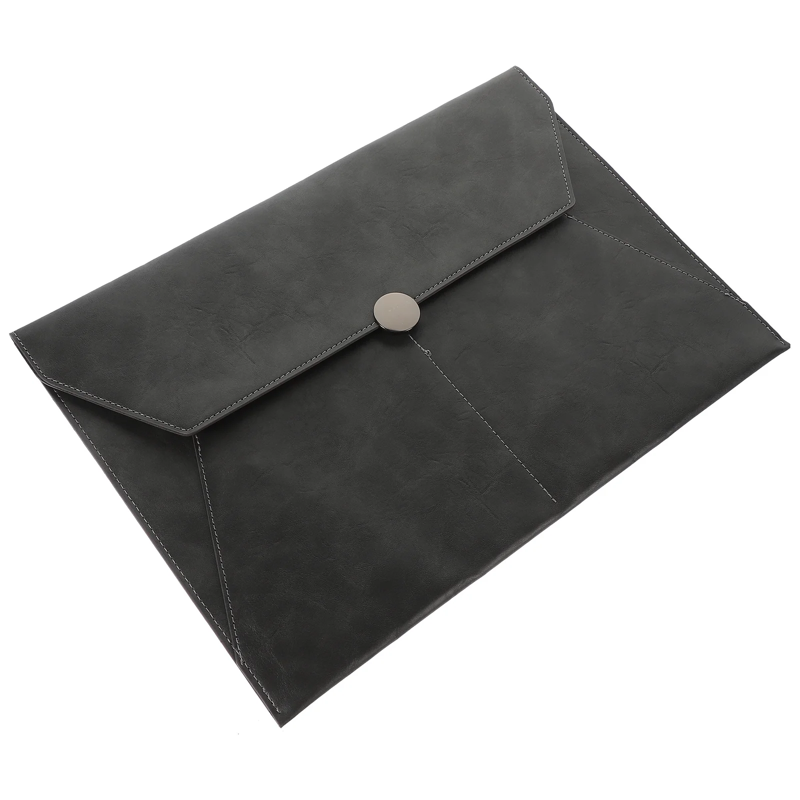 مجلد ملفات الأعمال، حامل مستندات صناعي ذو سعة كبيرة، منظم سهل الوصول، زر إغلاق محمول #6