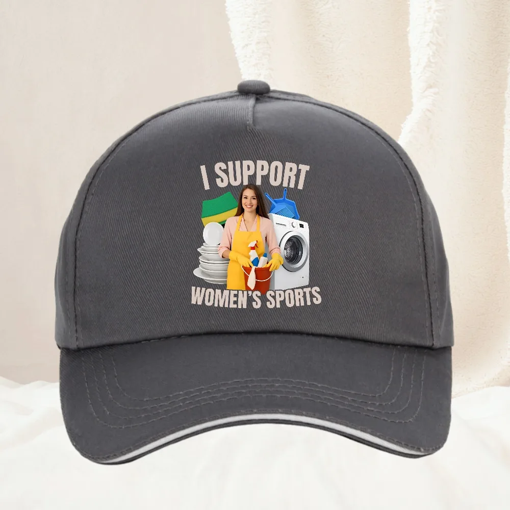 I Support Women's Sports hat, Fun Offensive Prank Gifts, Summer New Items Suitable for Both Men and Women, Casual Baseball Cap