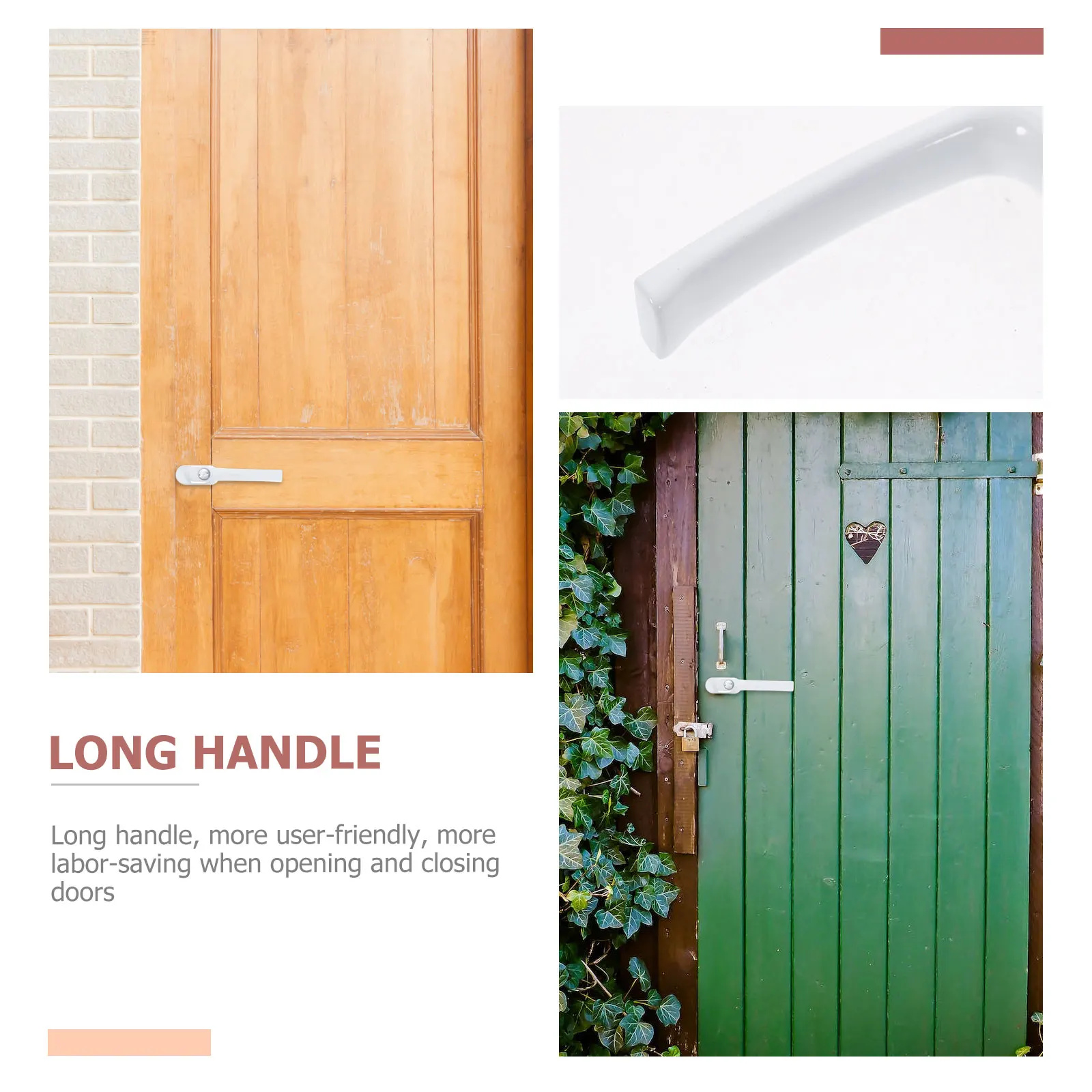 

Thickened Door Lock Heavy Duty Lever Handle For Indoor Outdoor Security Crank Door Window Handle