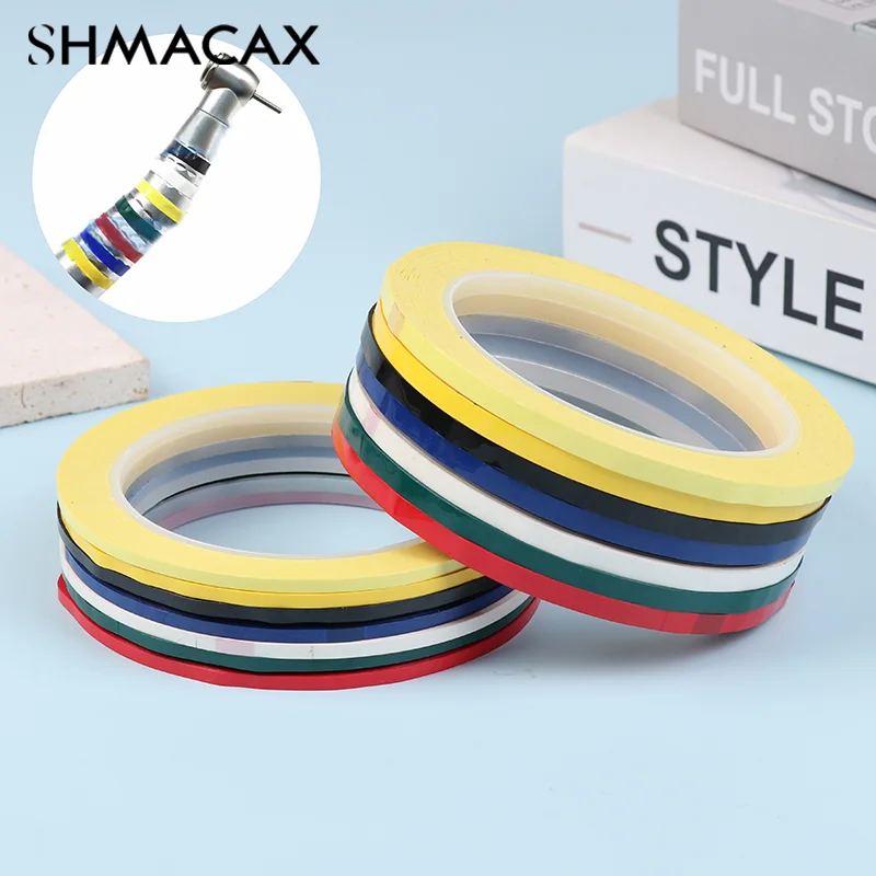 Multi-Color Dental Code Ring Tape Identification Instruments Autoclavable Dentist Material 3mm/5mm Width Dental Equipment Care