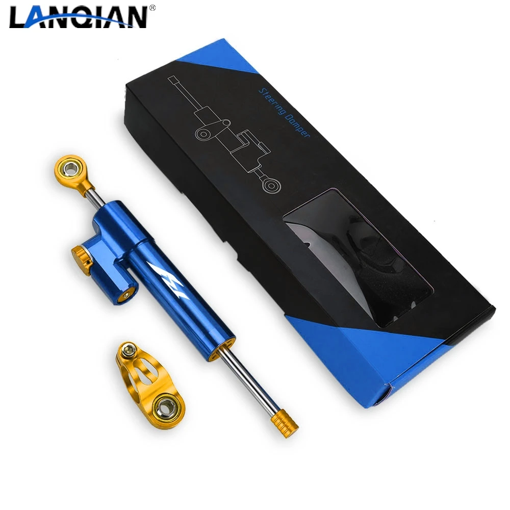 Motorcycle Steering Stabilize Damper Safety Control Bracket Mounting  For Yamaha R1 YZF-R1 1998-2019 2015 2016 2017 2018-2024