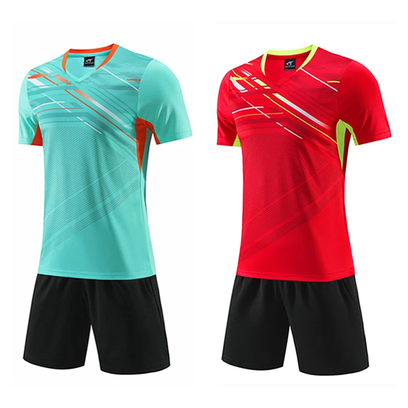 Quick Dry Volleyball Badminton Table Tennis Sports tracksuit for Men Women Running Sets Outdoor Track And Field Sets