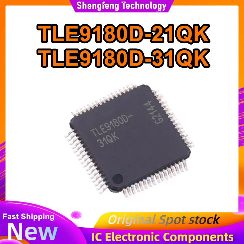 

TLE9180D-21QK TLE9180D-31QK QFP64 IC-чип 100% новый оригинальный в наличии