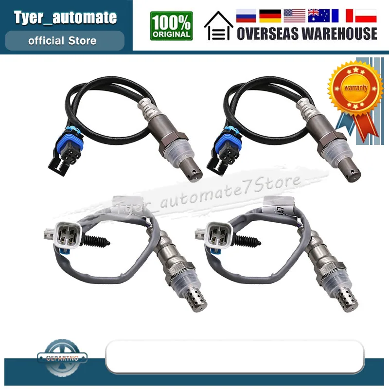 For CADILLAC ESCALADE CHEVROLET AVALANCHE TAHOE GMC SIERRA 1500 YUKON HUMMER H2 Up & Downstream Oxygen Sensor 234-4337 234-4112