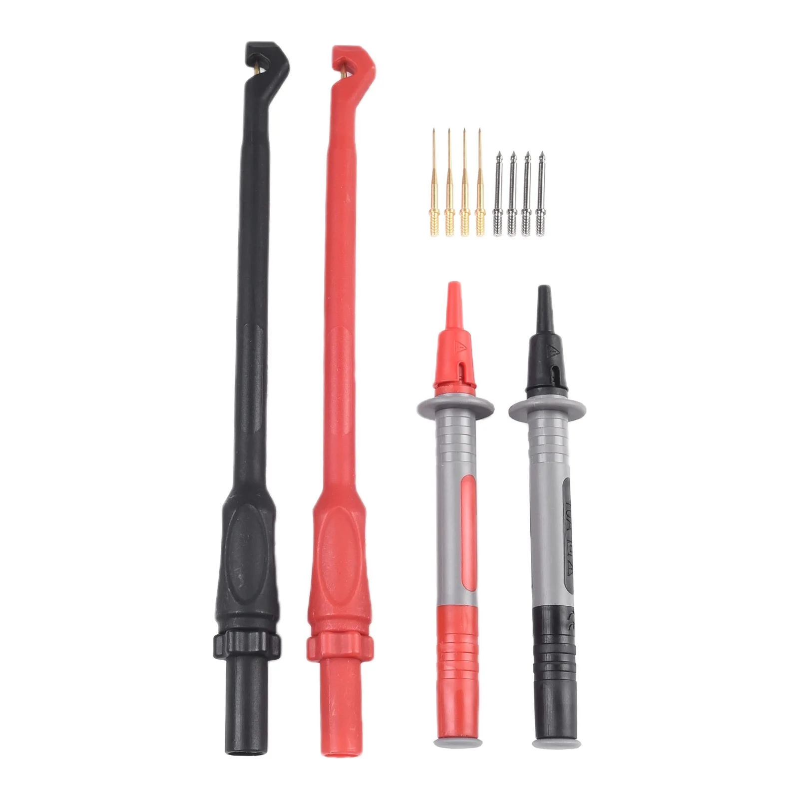Automotive Diagnostic Test Kit 18PCS Multimeter Set with Wire Piercing Clip and Stainless Steel Puncture Probes
