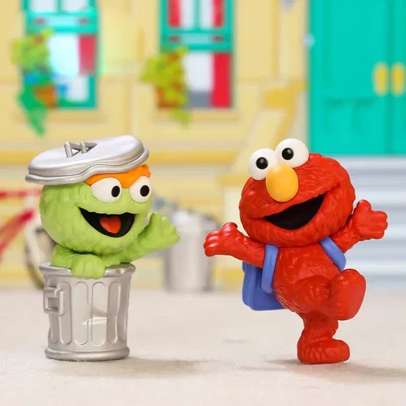 

POP MART Sesame Street Basics Series Blind Box Guess Bag Mystery Box Toys Doll Cute Anime Figure Ornaments Gift
