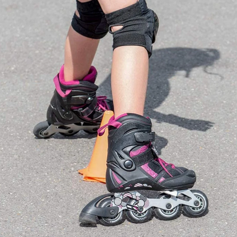 Correia de substituição para homens e mulheres, sapatos de patinação, correia energética, fivelas, parafusos, conjunto 4