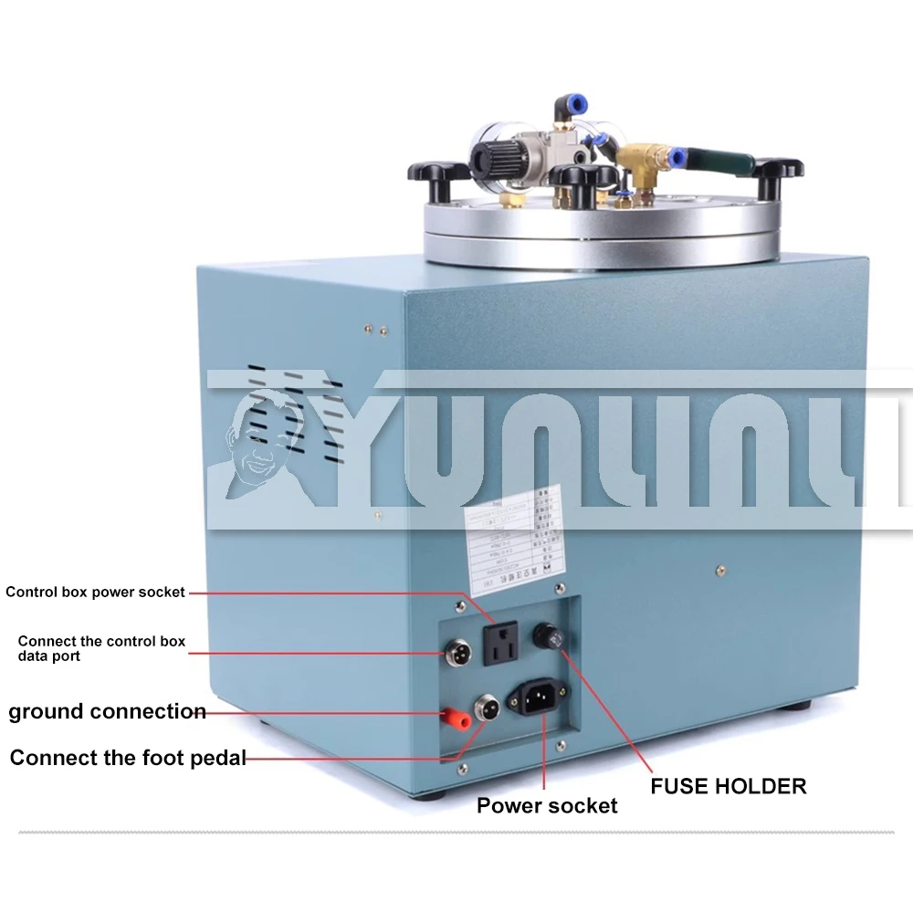 شاشة ديجيتال حاقن شمع فراغ حاقن شمع أوتوماتيكي للمجوهرات آلة صب الفراغ معدات صنع المجوهرات