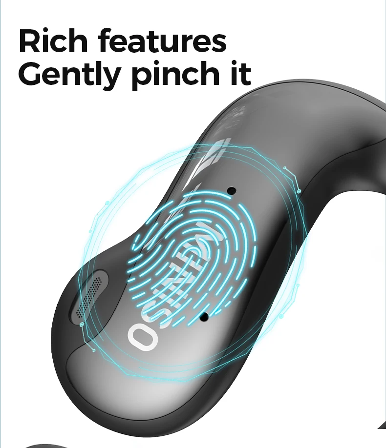 [Intelligente Touchscreen-Ohrhörer] MINISO MS188 Bluetooth-Kopfhörer AI-Übersetzung Ohrhörer Drahtlose Kopfhörer mit Mikrofon – Detail 15