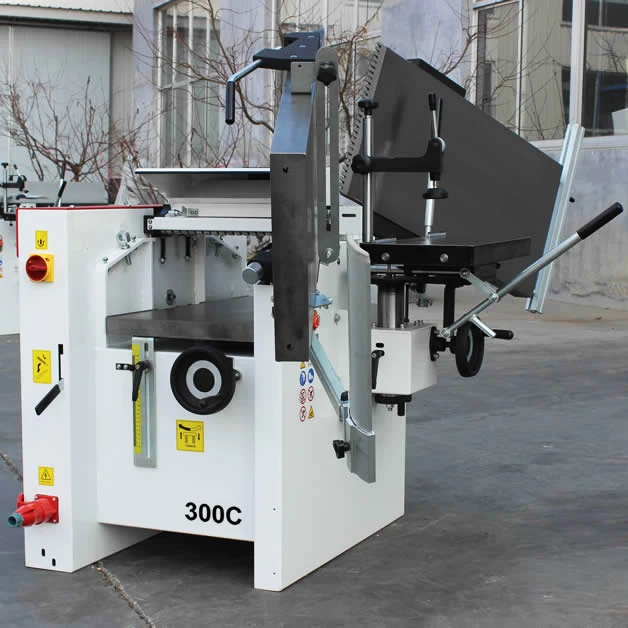300C Woodworking Planer Multi Function Combination Woodworking Machine With 3 Functions