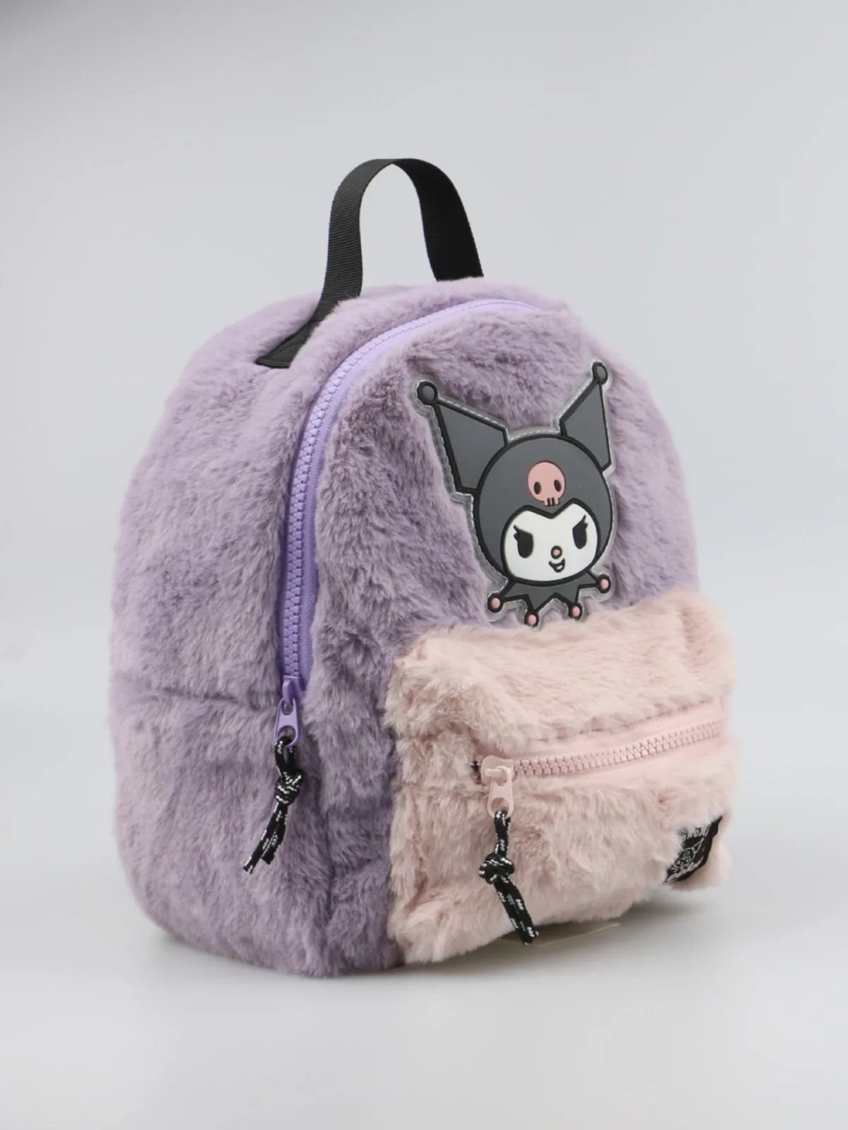 Sanrio New Cute and Fashionable Black Beauty Children's Schoolbag Cartoon Plush Girls Kindergarten Mini Small Class Backpack