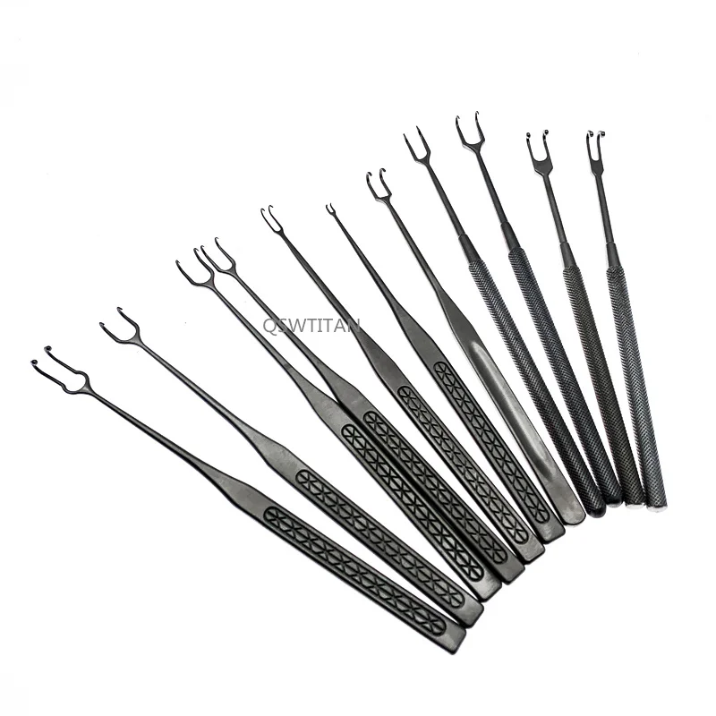 Chirurgia Pull Hook Blunt wskazał z kulką instrumenty chirurgiczne haczyki weterynaryjne ze stali nierdzewnej — zdjęcie 7