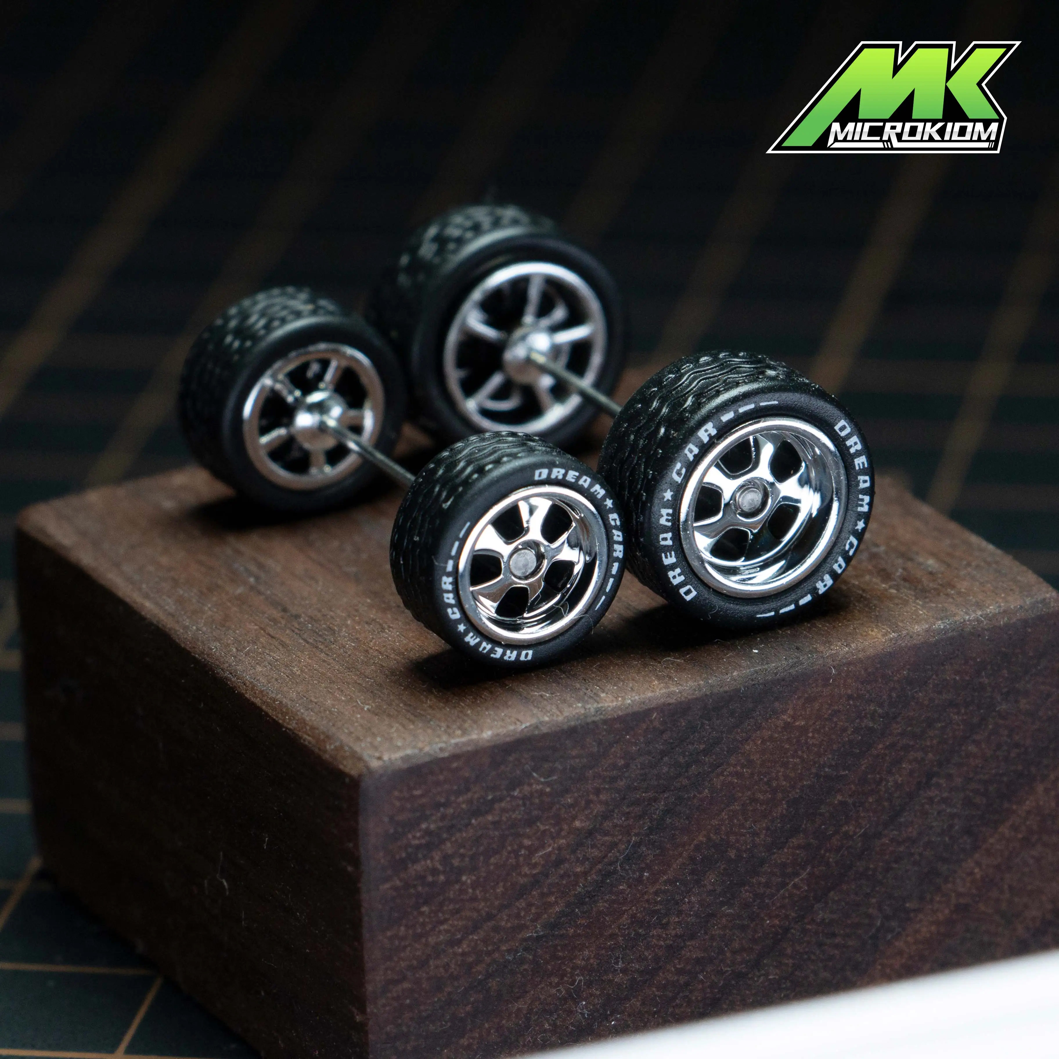 1/64 Alloy Cars Modified Wheels Size Wheels 10.8mm+12.8mm BSC-Dream Car Series(5 Sets)