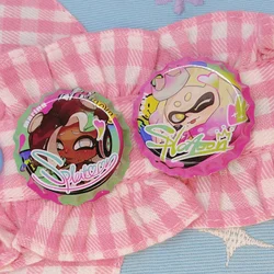 Game Splatoon 3 Brooches Bottle Lapel Pin Cosplay Badge Backpack Clothes Accessories Fans Birthday Gift