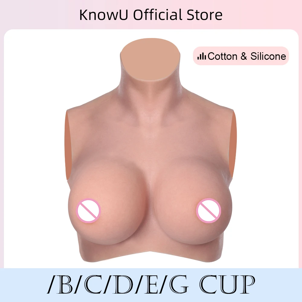 

B/C/D/E/G Cup With Upgraded Makeup Realistic Silicone Breast Is Suitable For Cancer Cross Dressers Who Play The Role Mastectomy