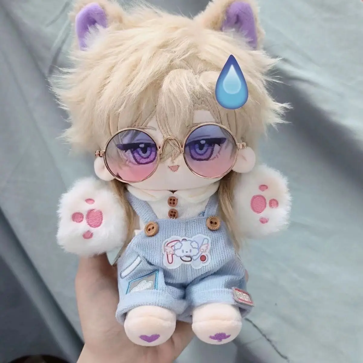 

Stuffed 20cm Anime Honkai: Star Rail Aventurine Cartoon Plush Doll Toy COS Dress-up Children Adults Collectible Cotton Gifts