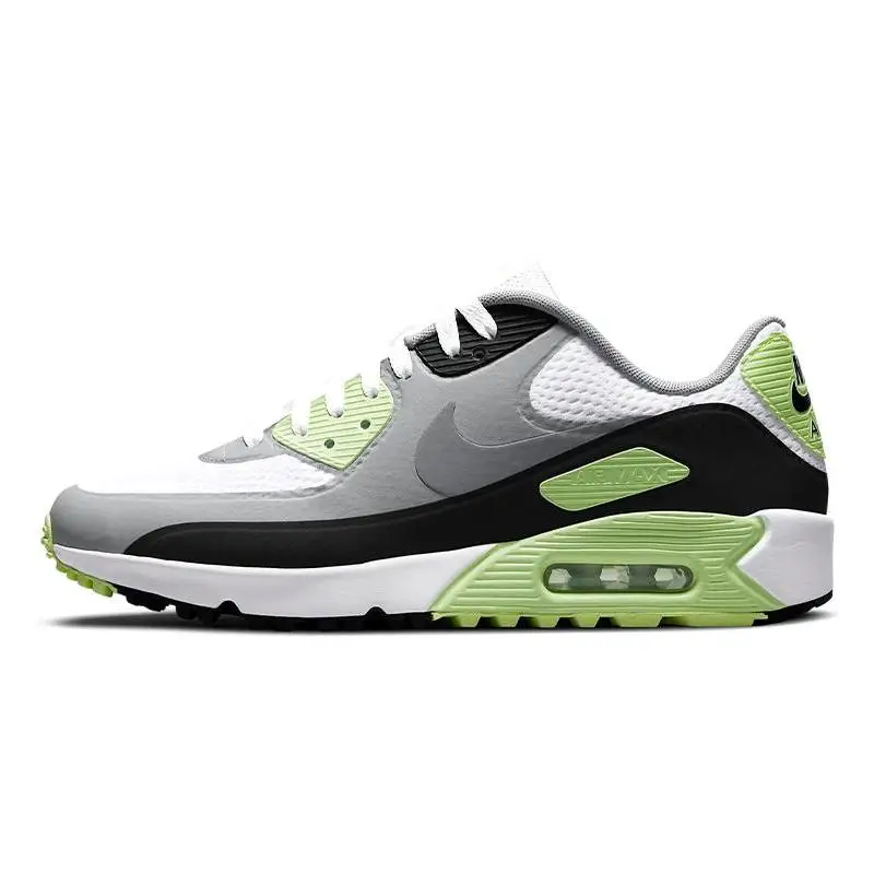 Nike Nike Air Max 90 Golf White Particle Grey Barely Volt Sneakers shoes CU9978-104