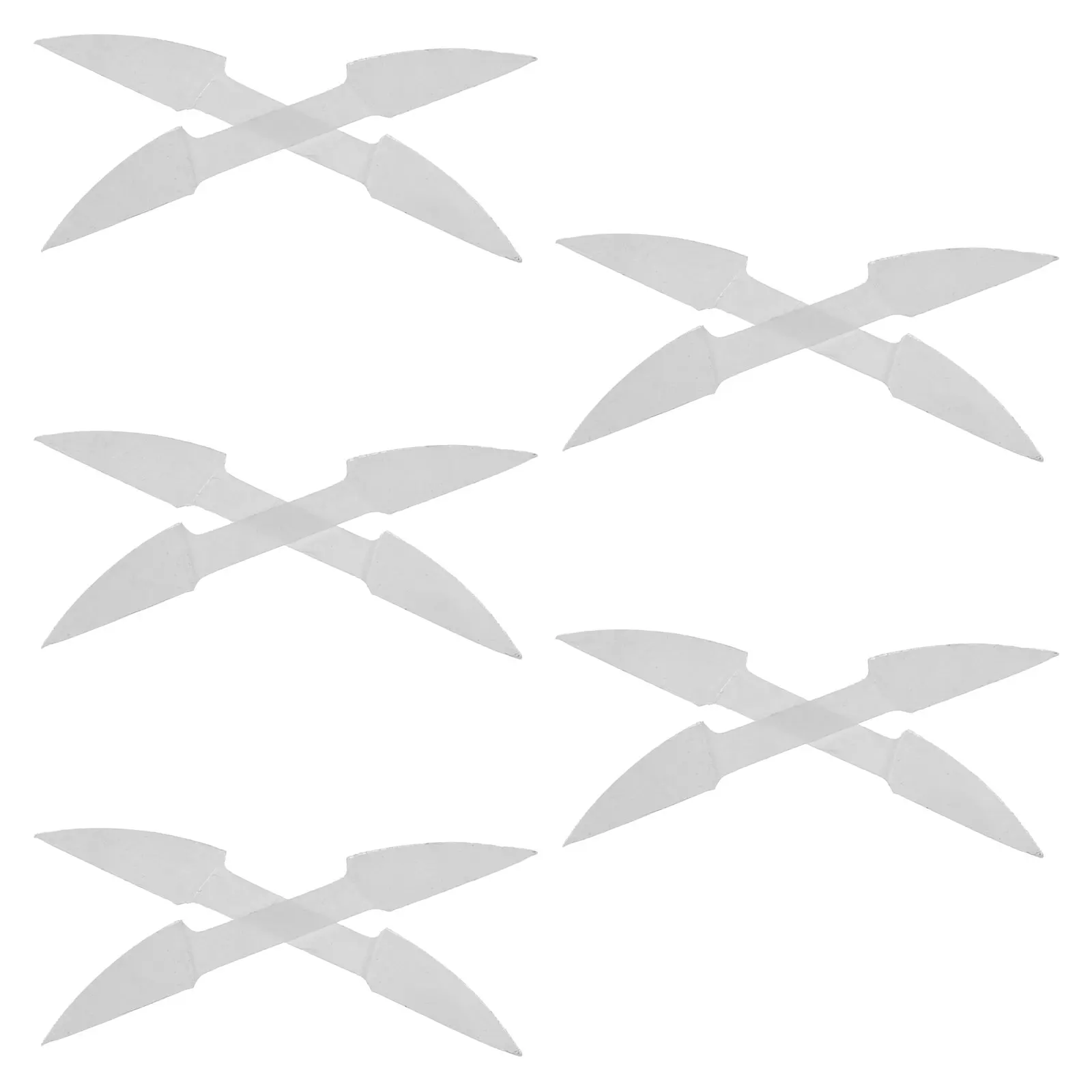 

10 PCS Flute Anti-slip Sticker Nozzle for Beginner Mouth Positioning Patch Chinese Woodwind Stickers