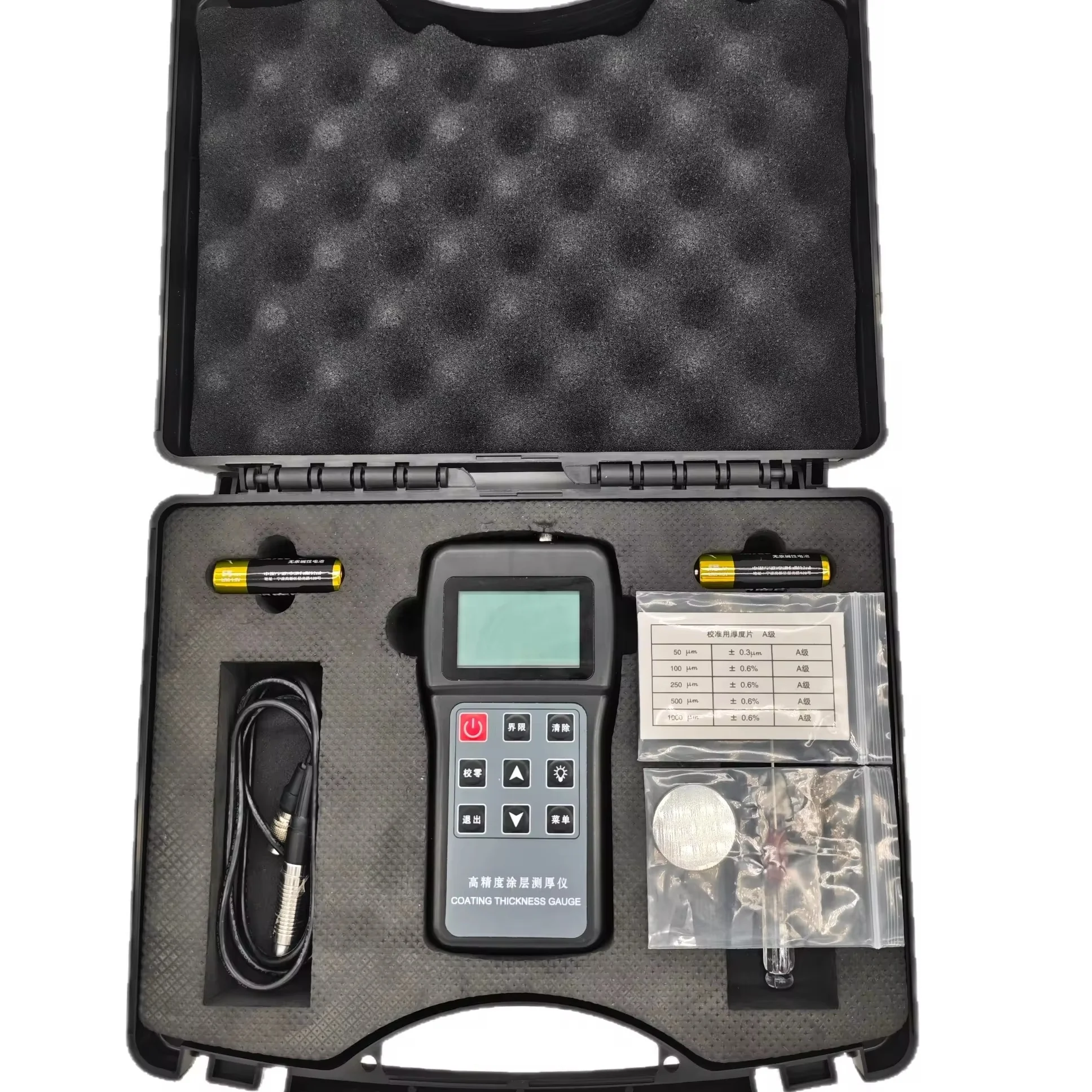 

Измеритель толщины покрытия, Толщиномер гальванического покрытия краски, Обнаружение огнестойкого оцинкованного слоя