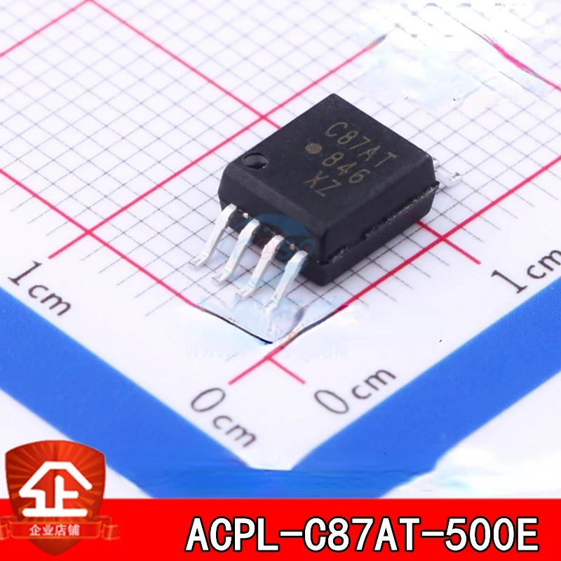 5pcs New and original ACPL-C87AT-500E Screen printing:C87AT Car dc voltage isolation sensor IC  ACPL-C87AT-500E SOP-8 C87AT