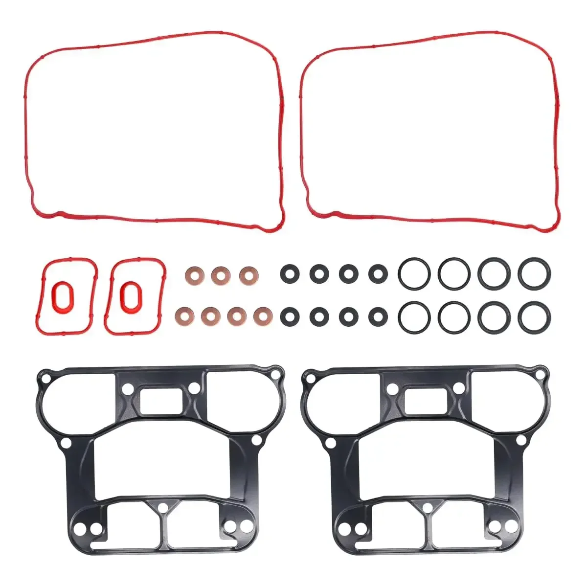 0934-2097 Rocker Cover Box Gasket Kit with Gasket Seal Set Replacement for James Gasket XL 17030-07-X for Harley XL Sportster 20 3