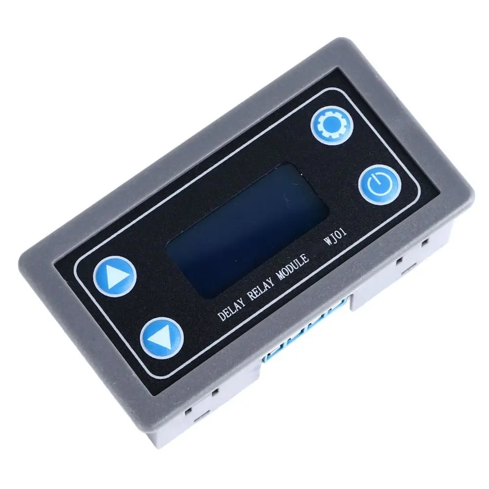 XY-WJ01 Relay Module 0.01s-9999min LCD Display 1 Channel Relay Module DC 6-30V Trigger Cycle Delay Timer Switch