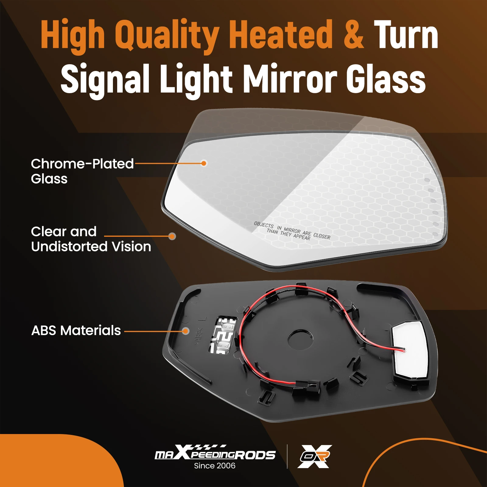 

Passenger Side Mirror Replacement for Chevrolet Chevy Silverado 1500 2500 HD 3500 HD for GMC Sierra 1500 3500 HD 2500 HD