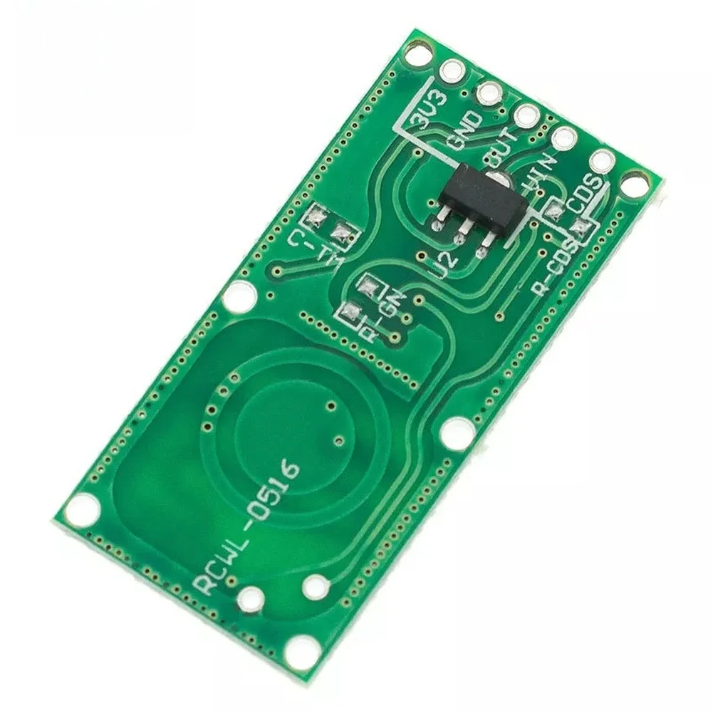 Green RCWL 0516 Microwave Sensor Switch Human Movement Detector Module For Smart Home Security Lighting Control Panel
