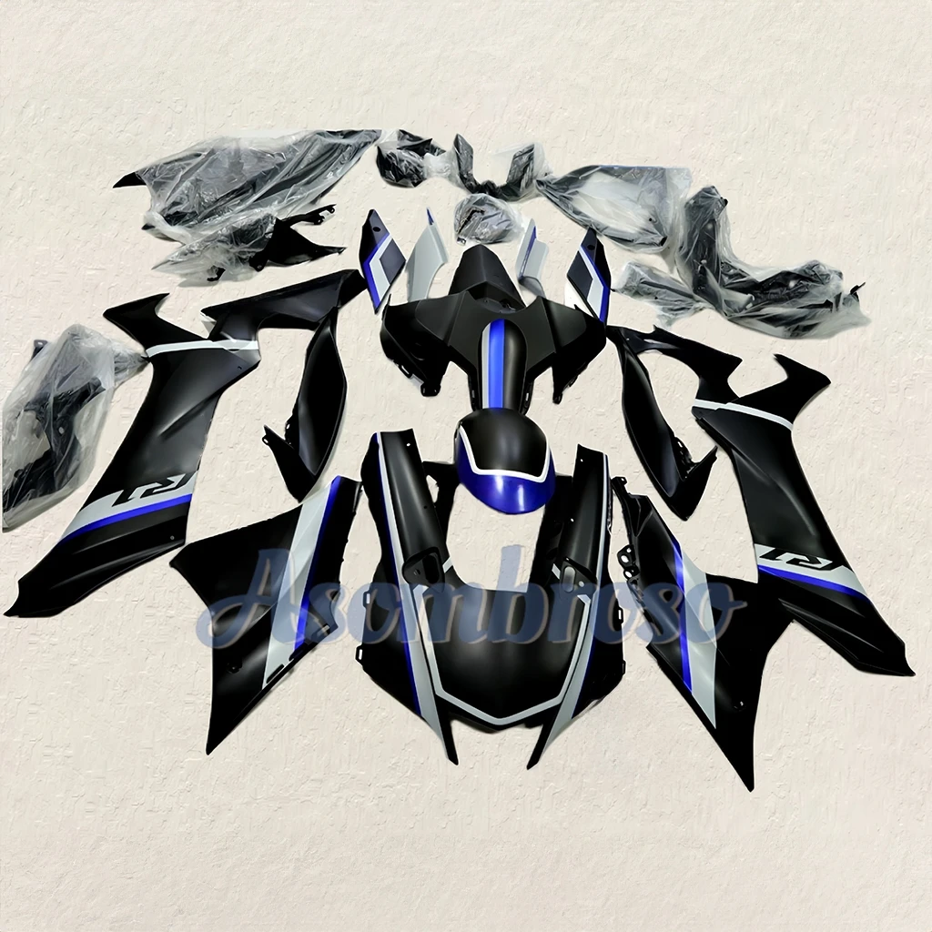 

Комплект обвесов для мотоцикла Yamaha YZFR1 2020 2021 2022 2023 YZF-R1, полный комплект обтекателей, литье под давлением, матовый черный цвет