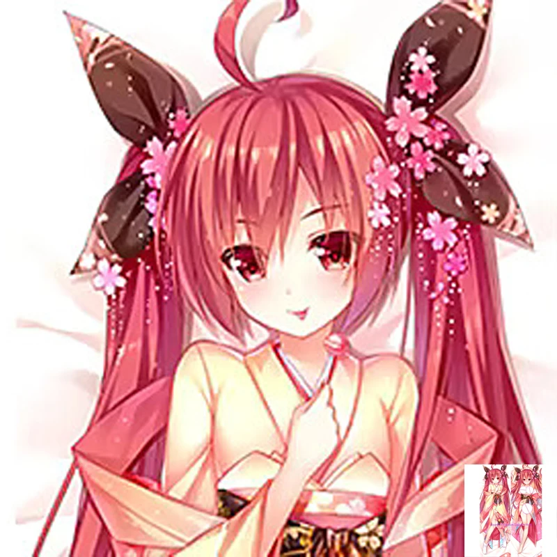 

Dakimakura Anime Kotori Itsuka 2 Side Printed Hugging Body Pillowcase Cushion Bedding Decor Pillow Cover 2024