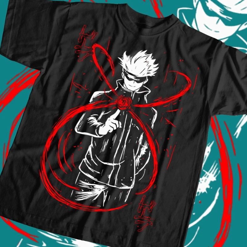 

Jujutsu Kaisen-Power T-Shirt Anime Manga Unisex Anime Summer New Vintage Fashion Men's and Women's Streetwear