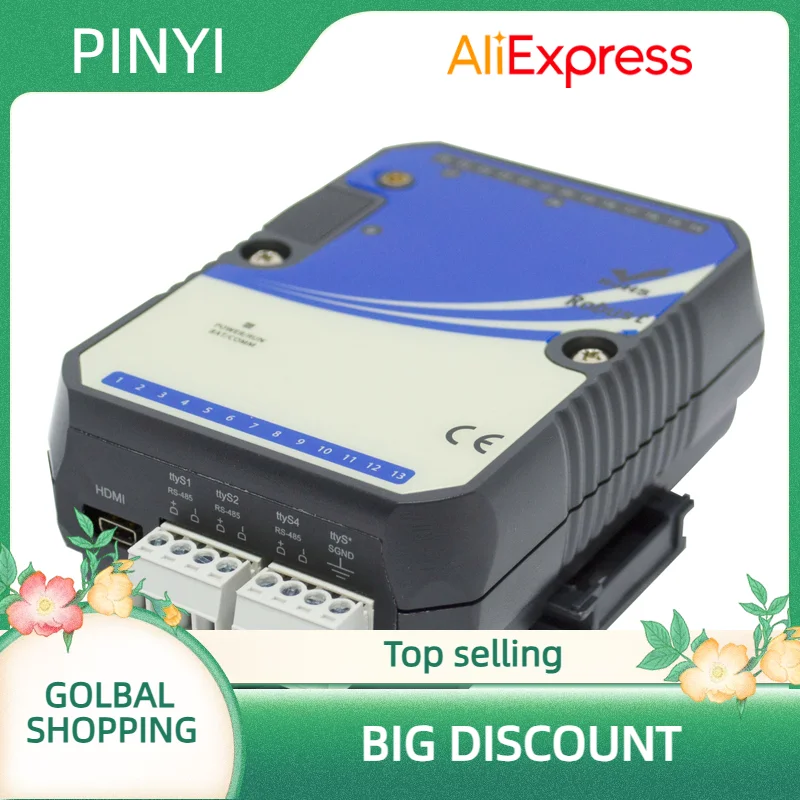 ขาย Fanless Edge Computing Controller ARM CPU Base (A-9N)