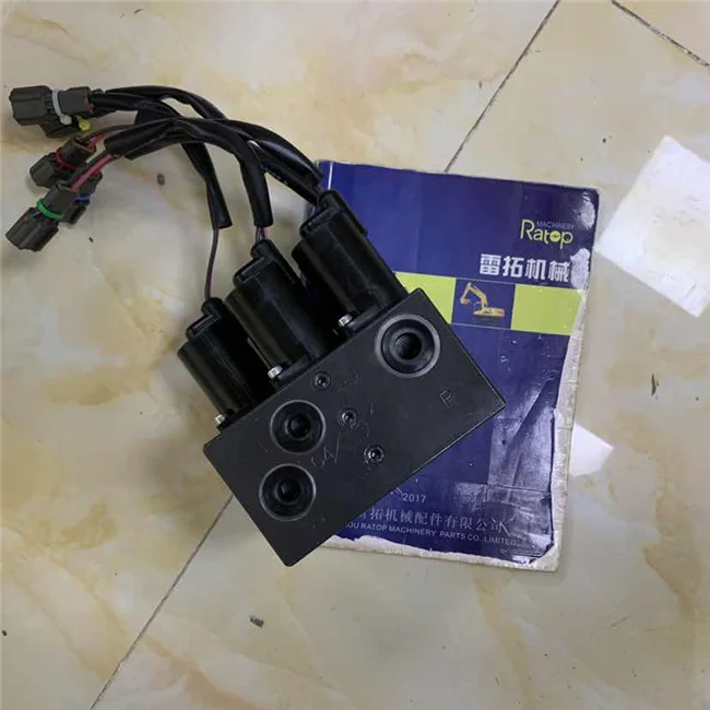 Genuine SD1330-10 Solenoid Valve Group KHJ14520 CX160B CX210B CX350B SH200 SH210 SH350 Solenoid KHJ14520