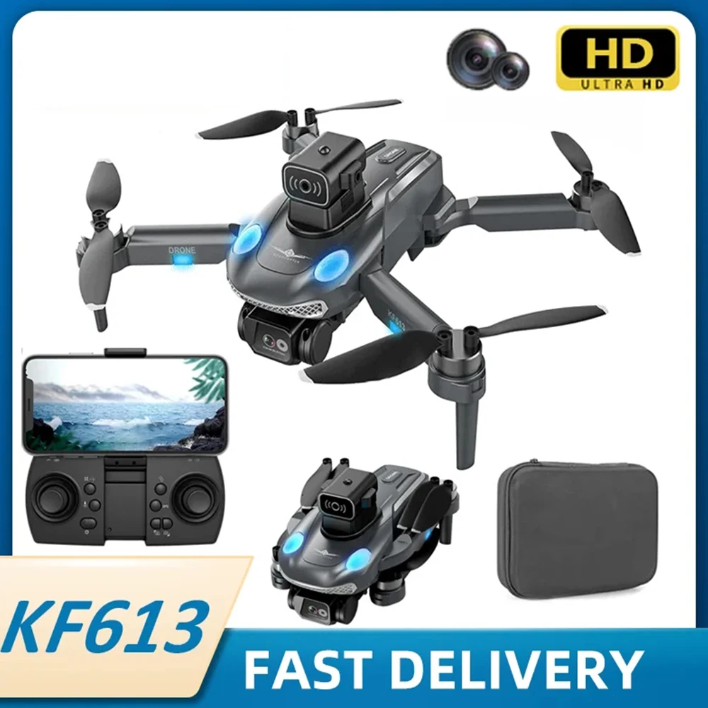 

2024 KF613 RC Drone Obstacle Avoidance Brushless Motor Quadcopter HD Camera Professional Aerial Photography GPS Helicopter Toys