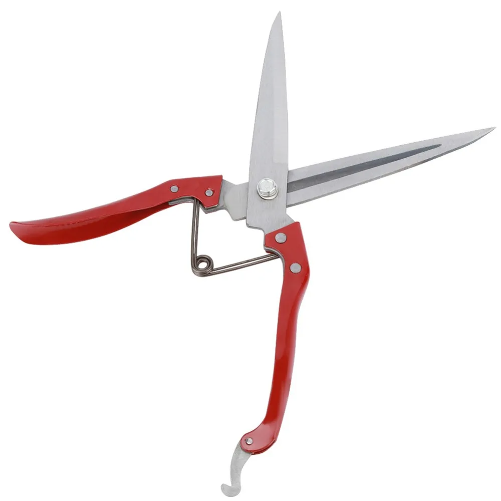 Stainless Steel Wool Shearing Scissors Non-Slip Handle Detachable Spring Sheep Trimming Scissors Manual Operation