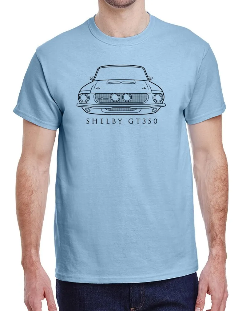 1967 Shelby Gt350 Mustang No Stripes Front End Profile Design T Shirt