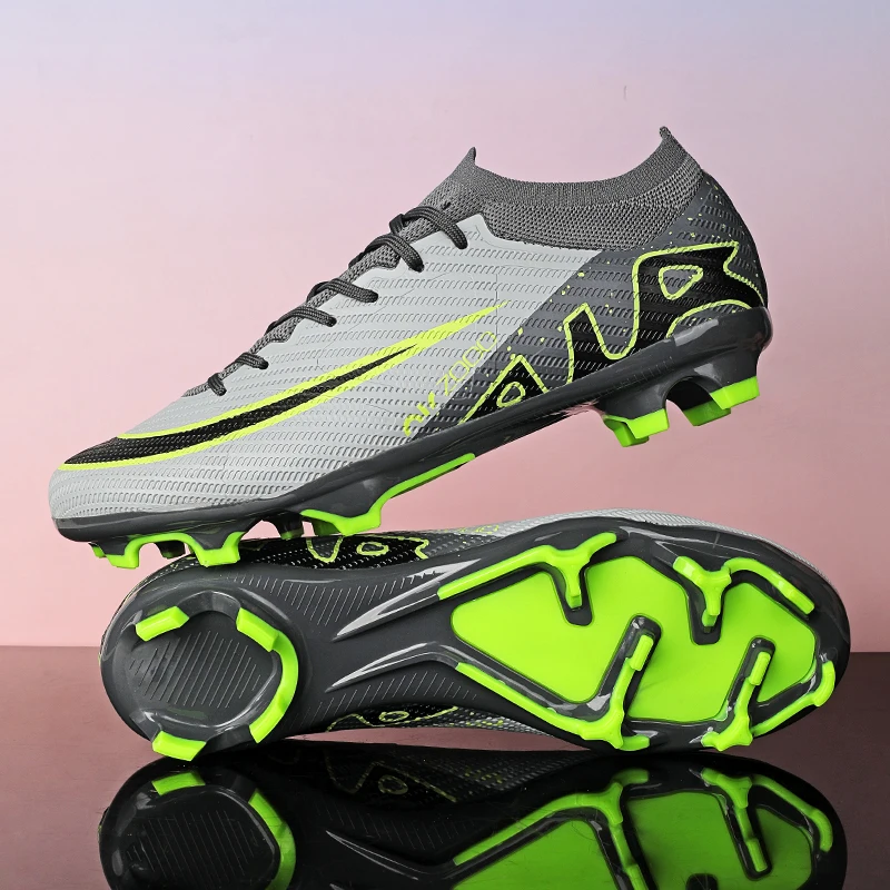 

Men Football Boots Society Professional Cleats Sports Soccer Shoes Tenis Ultralight Outdoor Comfortable Original Women Sneakers