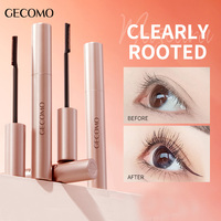 Naturally Curls Thick & Long Last Mascara with Silicone Brush Head Gecomo Mascara Specially Customized for Asian Lady