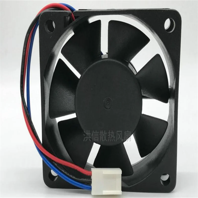 Genuine ADDA 6020 AD0612MS-C76GL 12V 0.13A 6CM three-wire silent fan