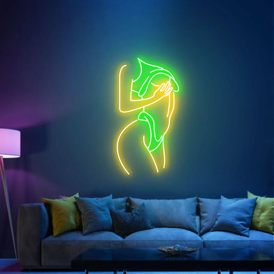 Body Neon Sign Girl Body Neon Sign Woman Neon Sign Lady Neon Sign Woman Body Neon Woman Body Wall Art Neon Sign Bedroom Gift