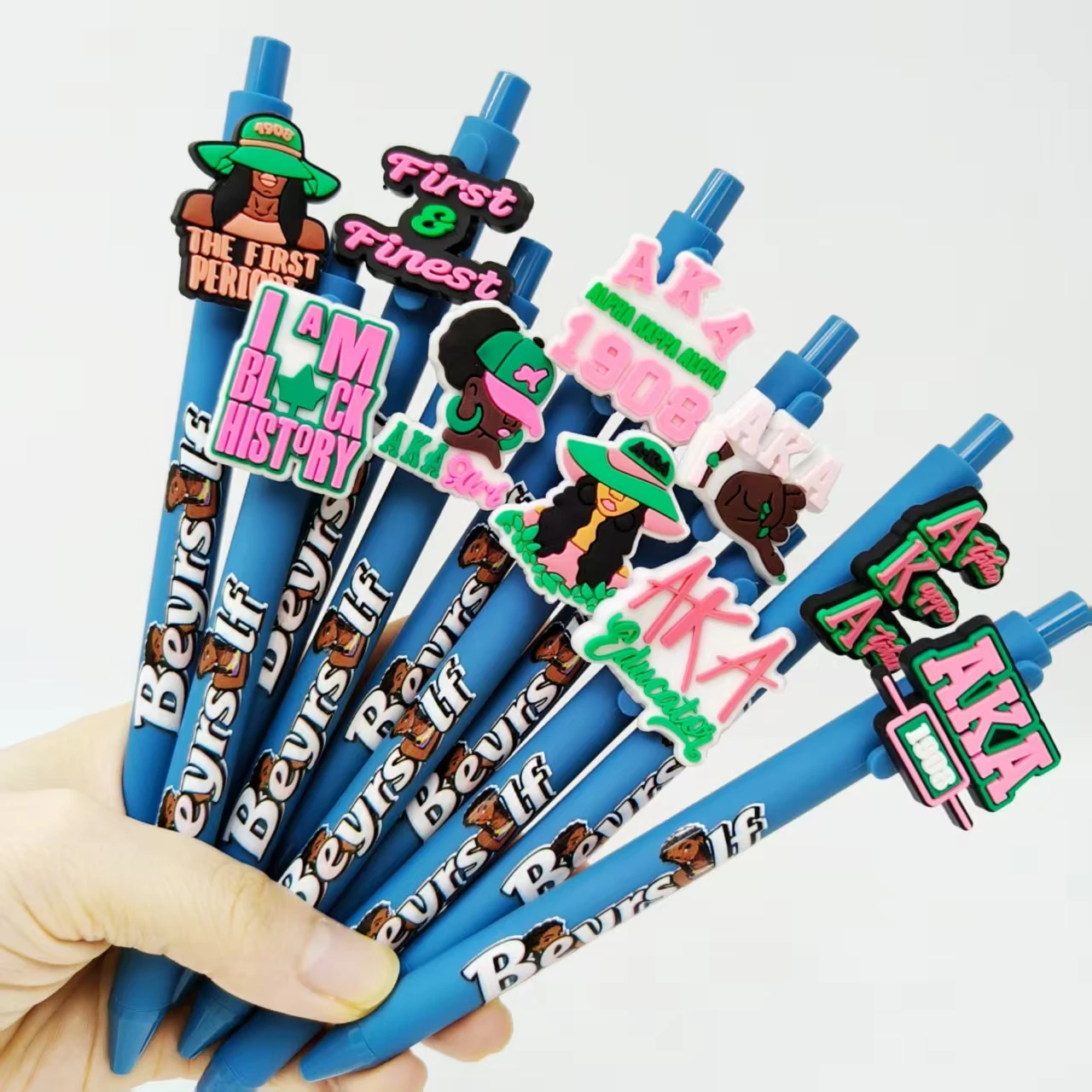 11pcs/16pcs caneta esferográfica de atividade comunitária europeia e americana caneta esferográfica de escritório de papelaria de volta às aulas