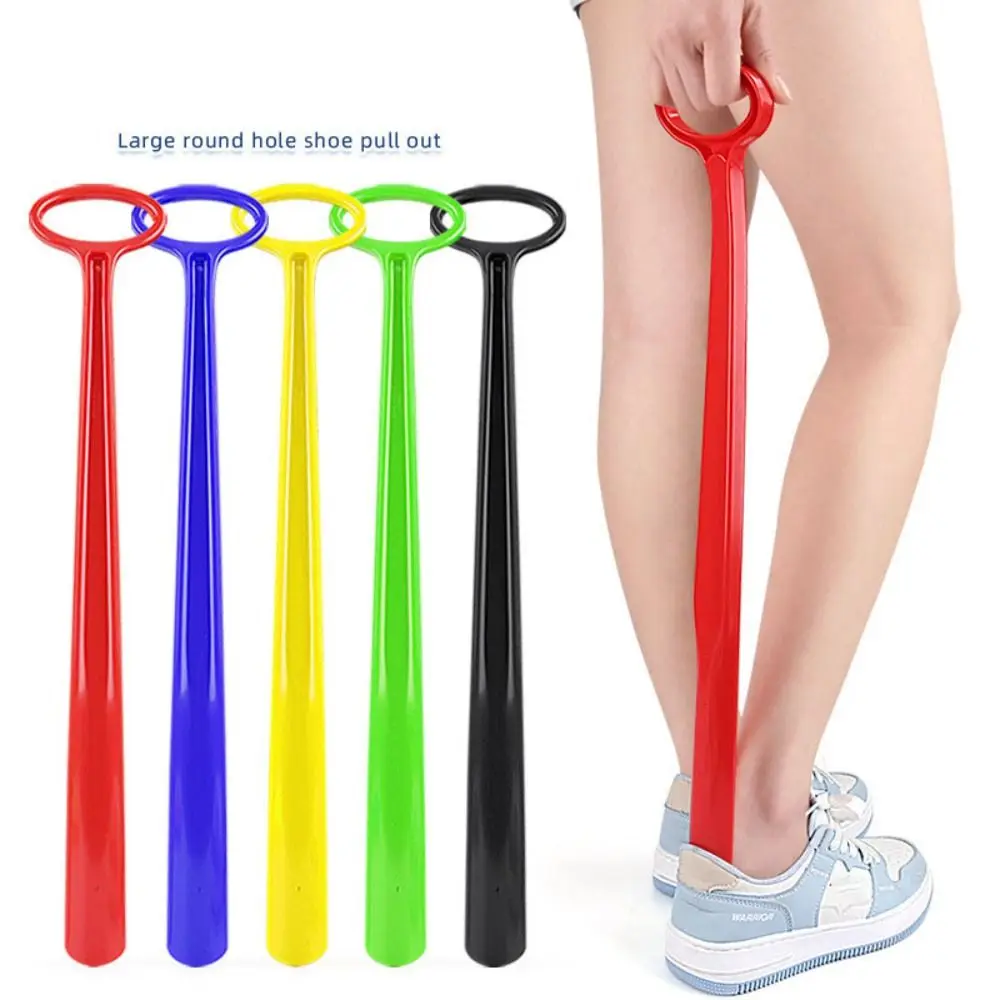 

PVC Handle Long Shoehorn High Quality Professional Shoes Accessories Shoe Horn Home Shoehorn Shoe Puller