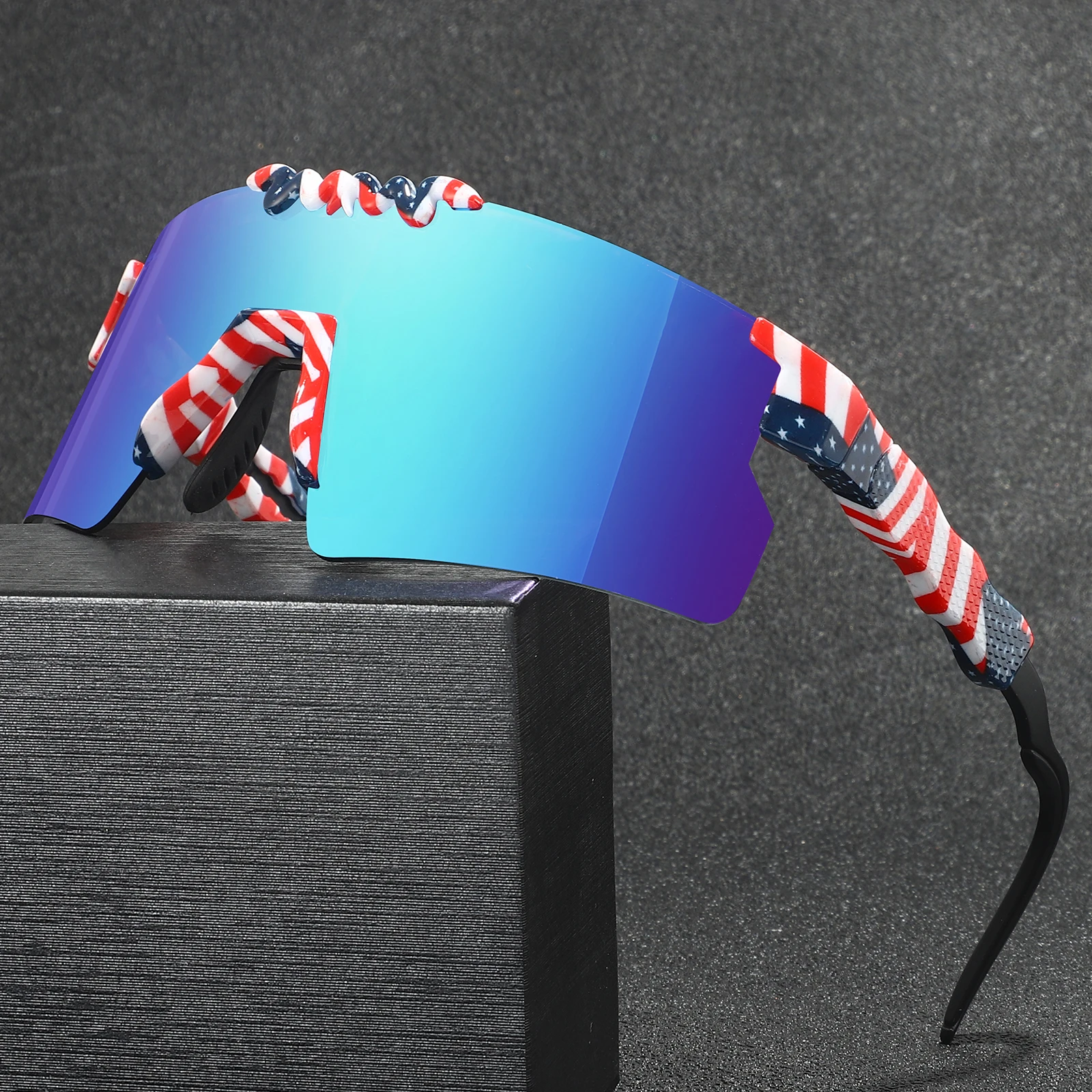 Adult Outdoor Sport Sunglasses Men Women Cycling Eyewear Baseball Sun Glasses UV400 PITS OCTAL VIPERS TRABEC Eyeglasses Goggles