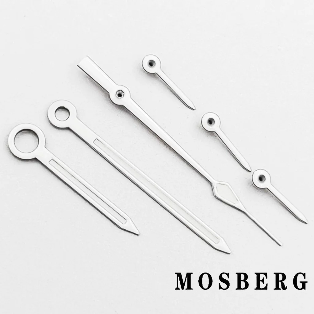 VK63 Стрелки для часов Кварцевые зеленые светящиеся 6 стрелок подходят для VK63 Автоматический механизм Черно-белые аксессуары для игл для часов