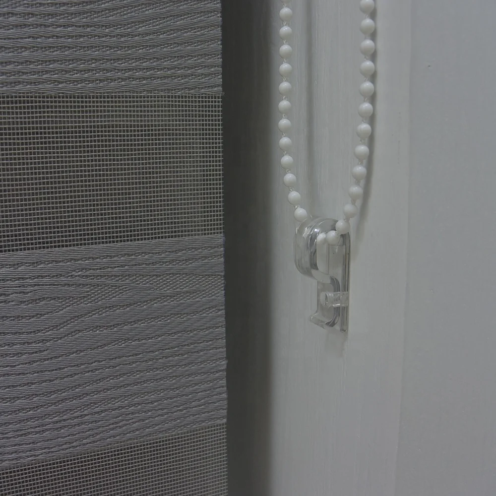 Atacado componentes de cortina de plástico corrente & cabo amarrar clipe para persianas cortina paredes acessórios decoração para casa parte