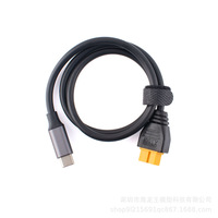 10PCS Toolkitrc SC100 Type-C XT60 charger adapter cable, power supply connected to DC charger