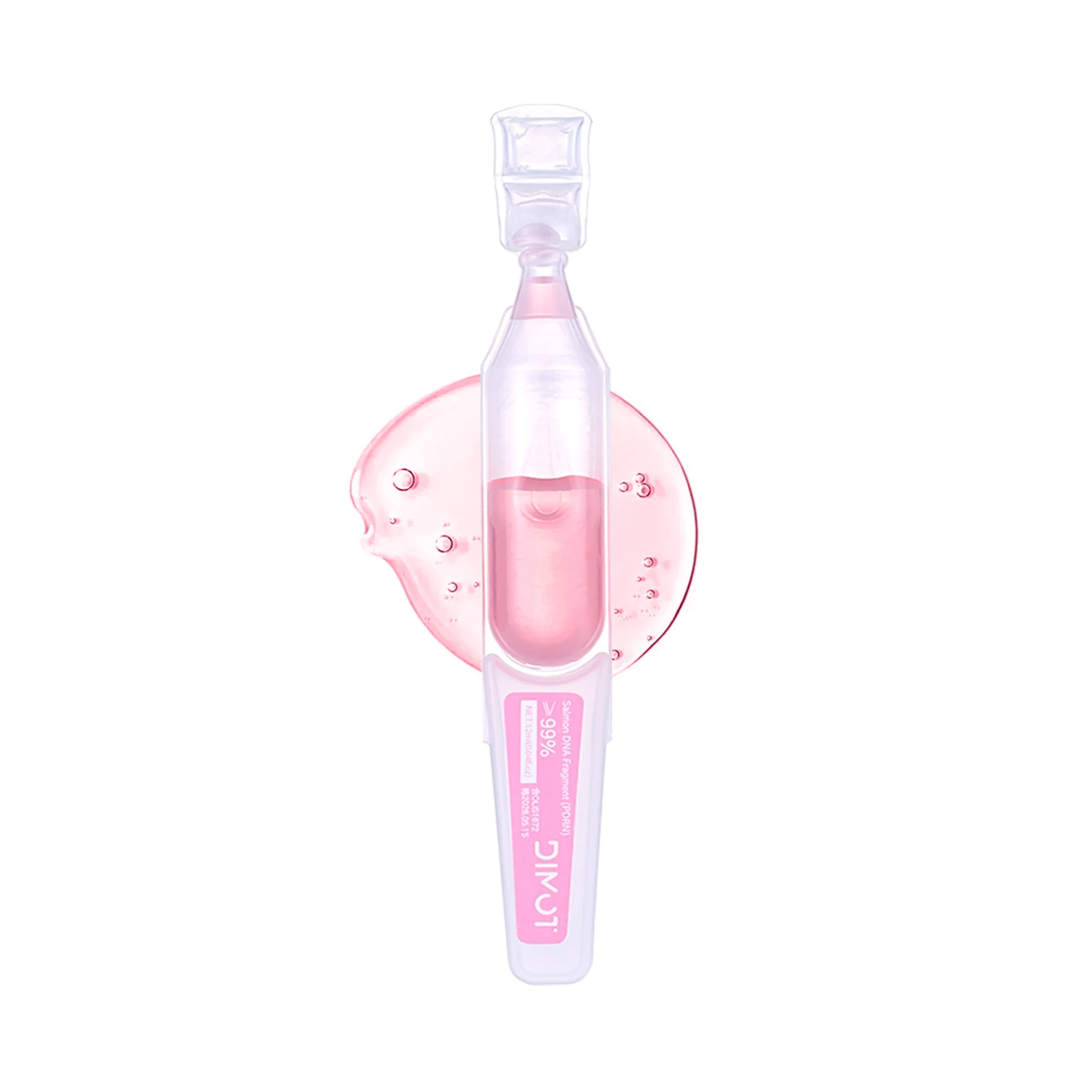 مجموعة كريم السلمون الوردي الثلاثي الألوان - مصل السهرة DIMOT المكون من 10 قطع لمعالجة البقع الداكنة والبشرة. مناسبة لجميع أنواع البشرة.