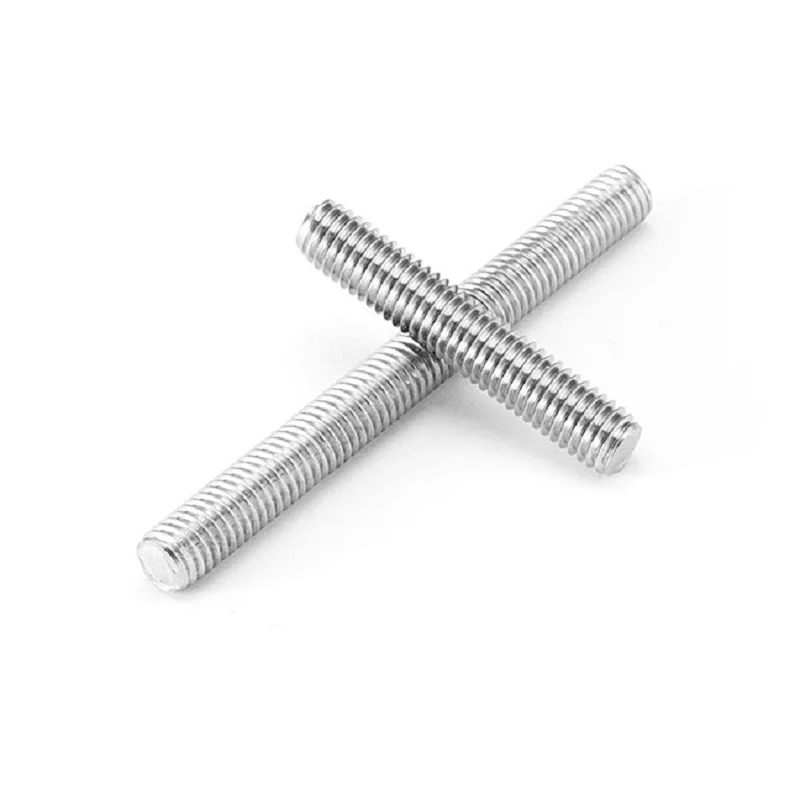 

M5 Wholesale 30--250mm Short Bar 304 Stainless Steel Studs Full Threaded Rods M3 to M45