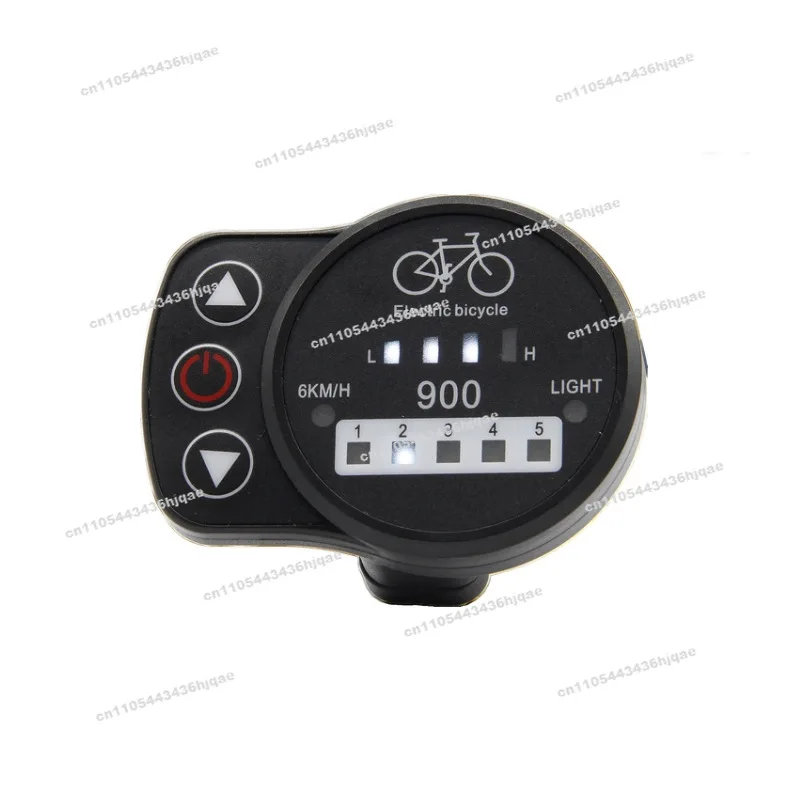 Mountain Bike Modified Lithium Battery Power with Quantum KT-LED900 Instrument SM/waterproof Connector