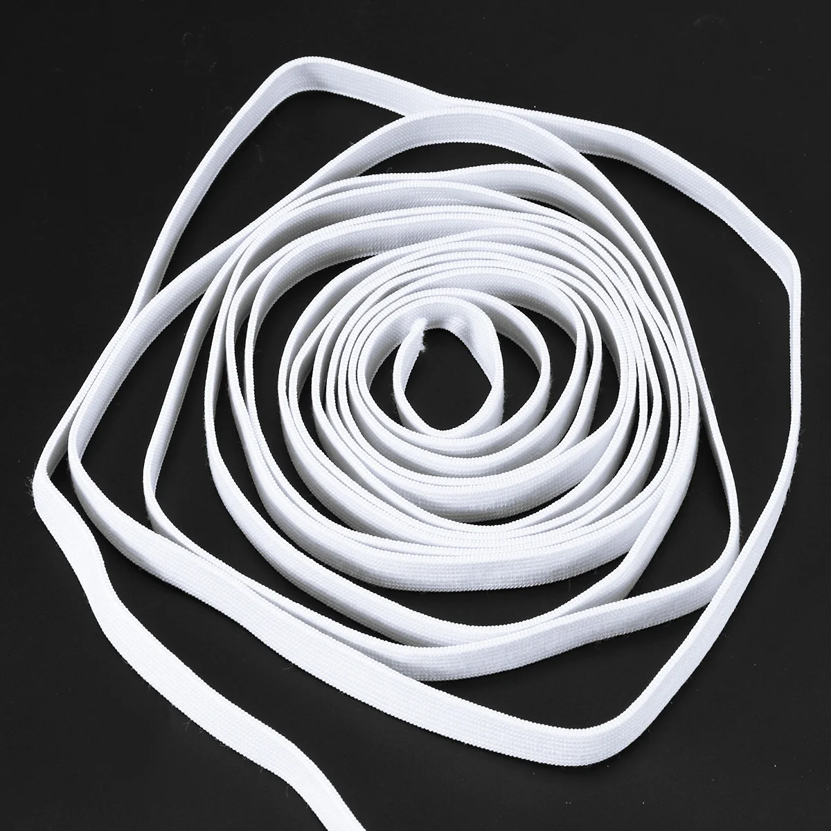 Heavy Stretch Eco-Friendly Elastic Band Thickened High Elasticity Durable Polyester Sewing Craft Elastic Spool for Waistband